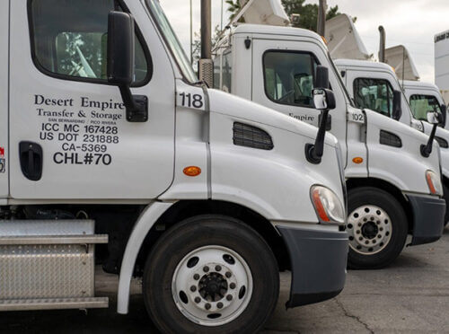 Trucking Services in California, Nevada, and Arizona